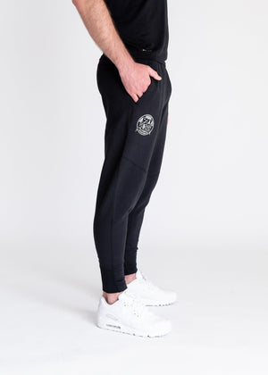 Nike Black Embroidered Swoosh Track Pants (S) – Jamie Online Vintage